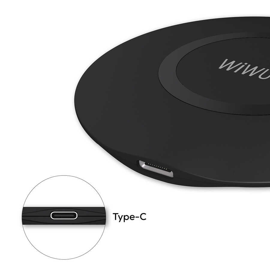 Wiwu M3 15W iOS Android Destekli Magnetik Kablosuz Şarj - 7