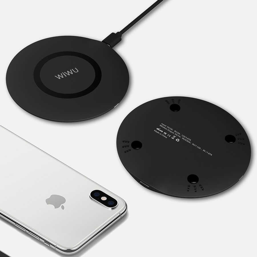Wiwu M3 15W iOS Android Destekli Magnetik Kablosuz Şarj - 9