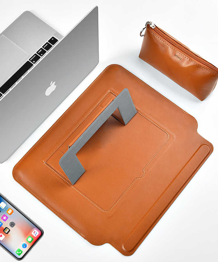 Wiwu Macbook Skin Macbook 13.3' Pro 2022 M2 Stand Taşıma Kılıfı - 5
