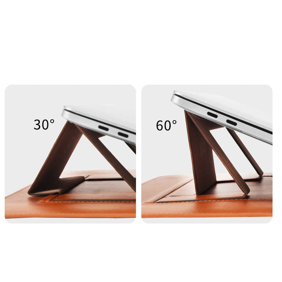 Wiwu Macbook Skin Macbook 13.3' Pro 2022 M2 Stand Taşıma Kılıfı - 13