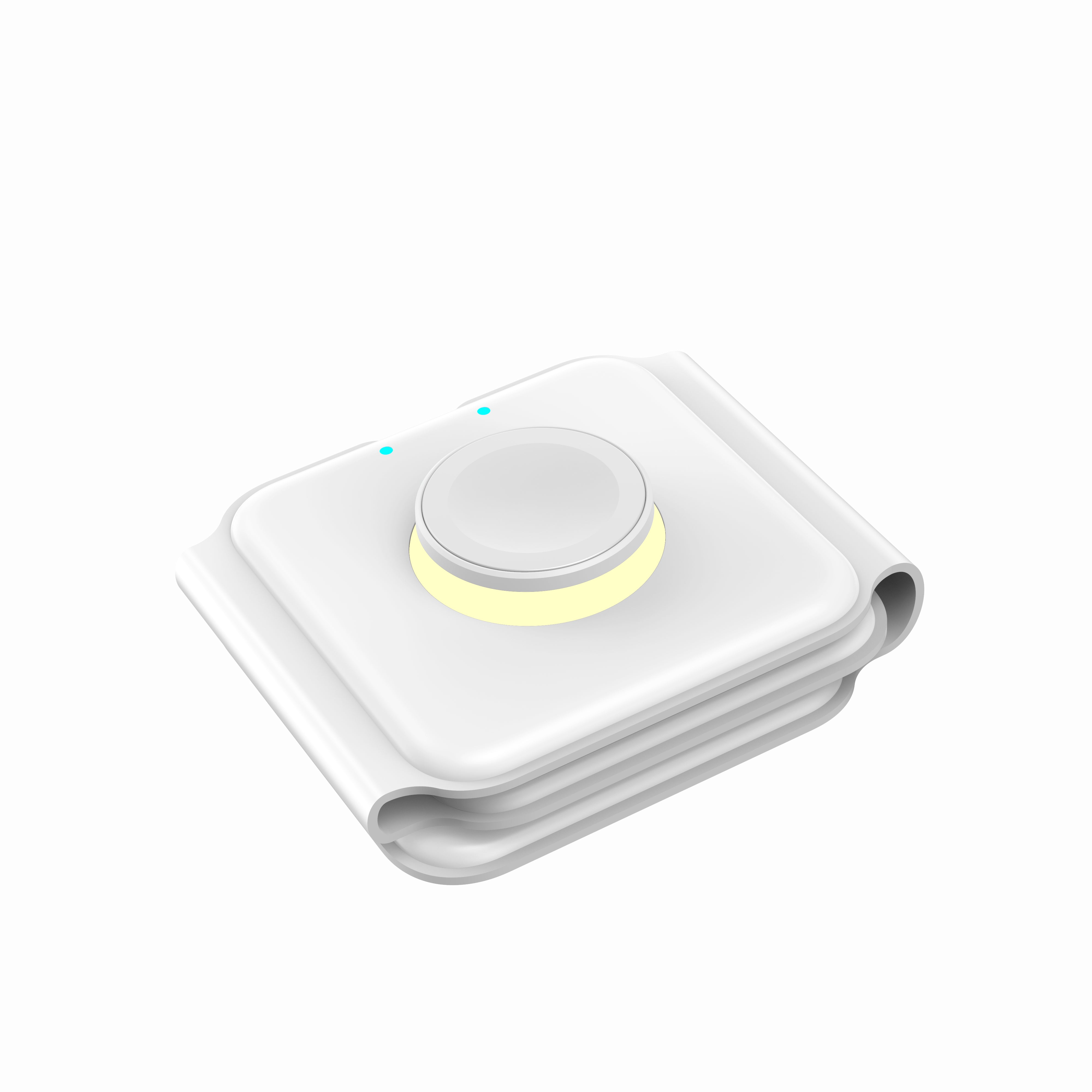 Wiwu Power Air M6 3 in 1 Mıknatıslı Kablosuz Telefon-Saat-Kulaklık Şarj Standı - 3