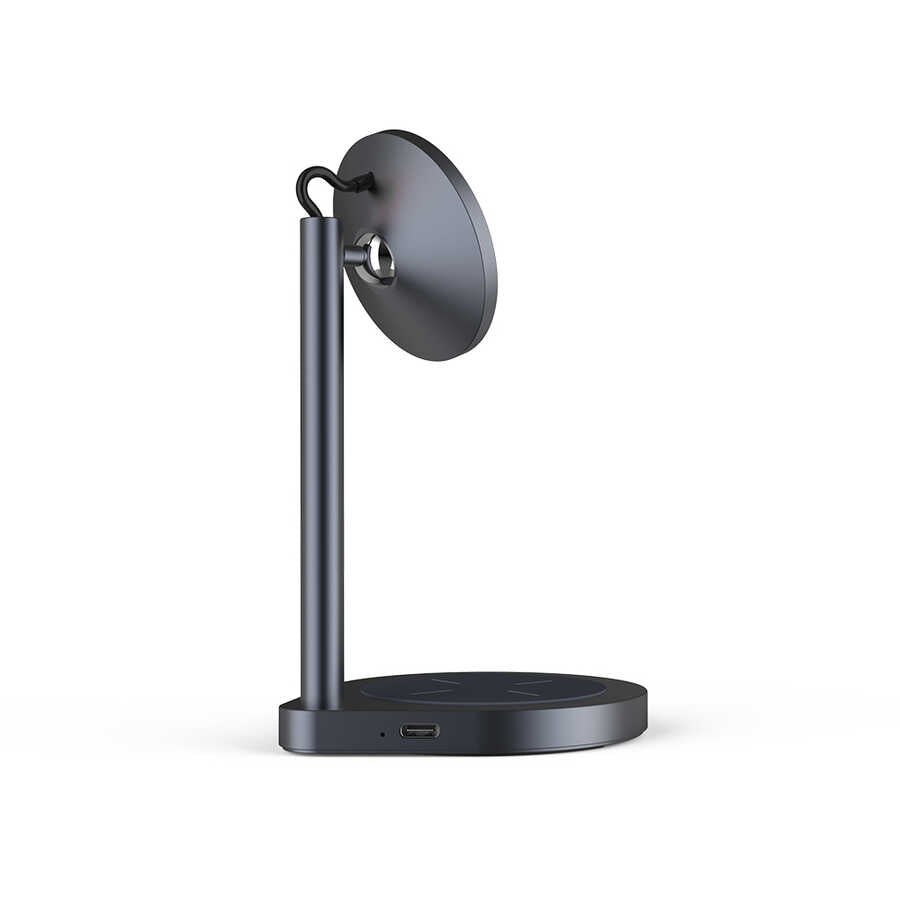 Wiwu Power Air X25 2 in 1 Kablosuz Şarj Standı - 4