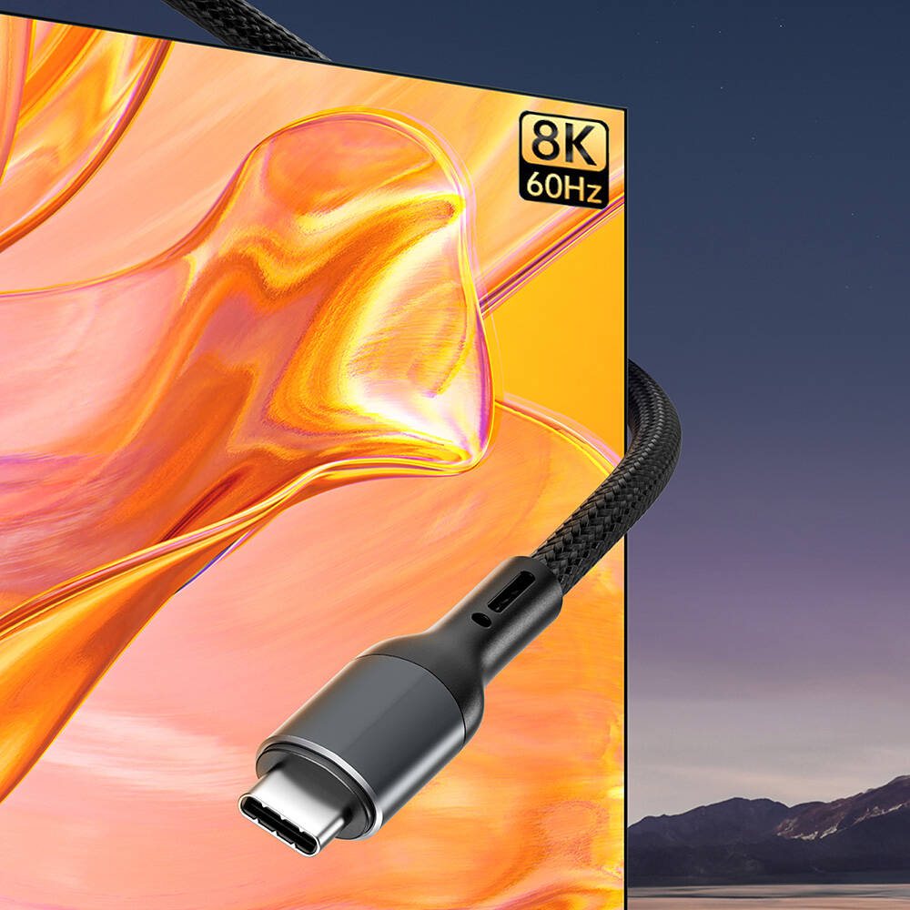 Wiwu Wi-C036 Type-C to Type-C PD 240W 100cm Şarj Kablosu