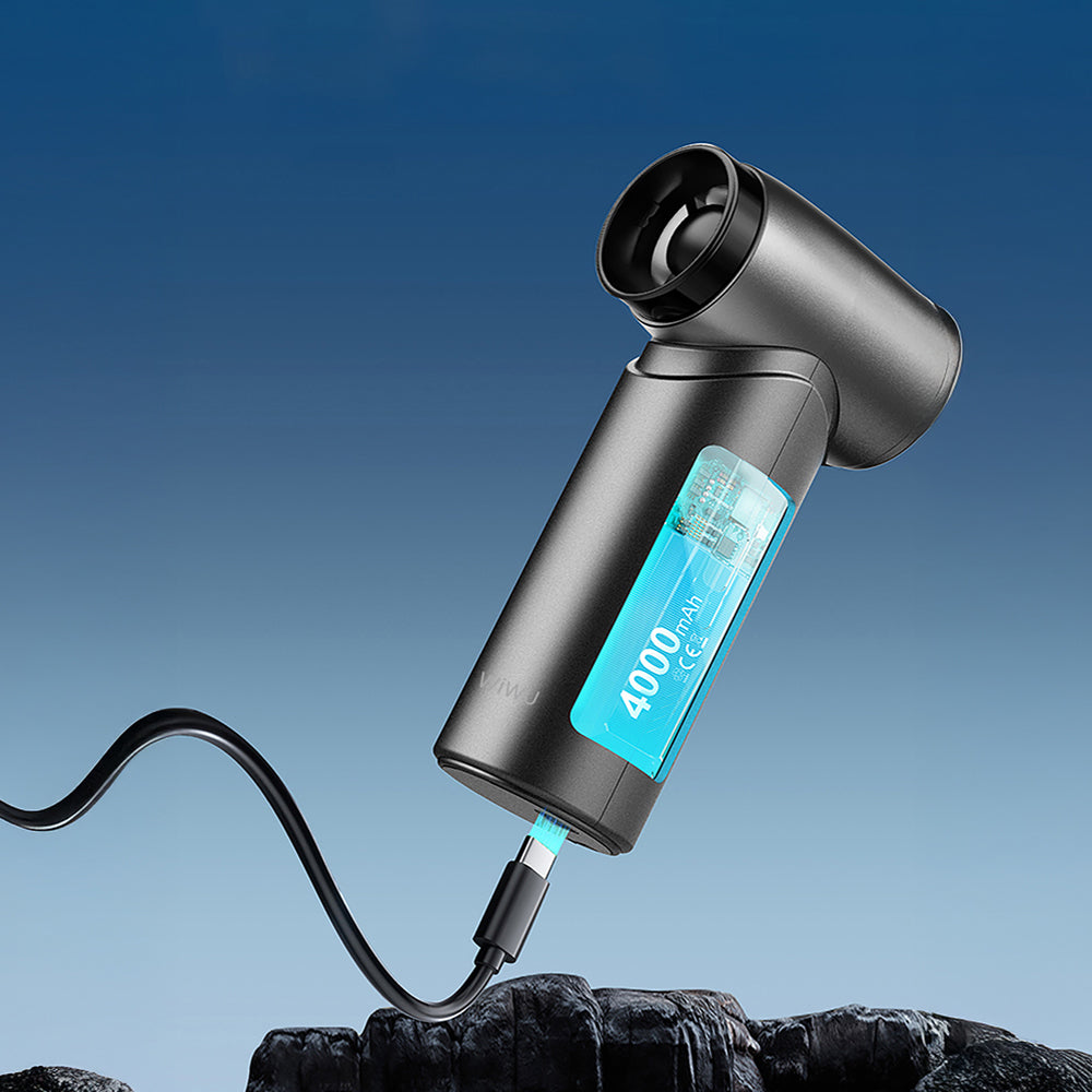 Wiwu Wi-FS015 Üfleme-Emme-Vakumlama ve Şişirme 5in1 50000PA Elektrikli Oto Araç Süpürgesi