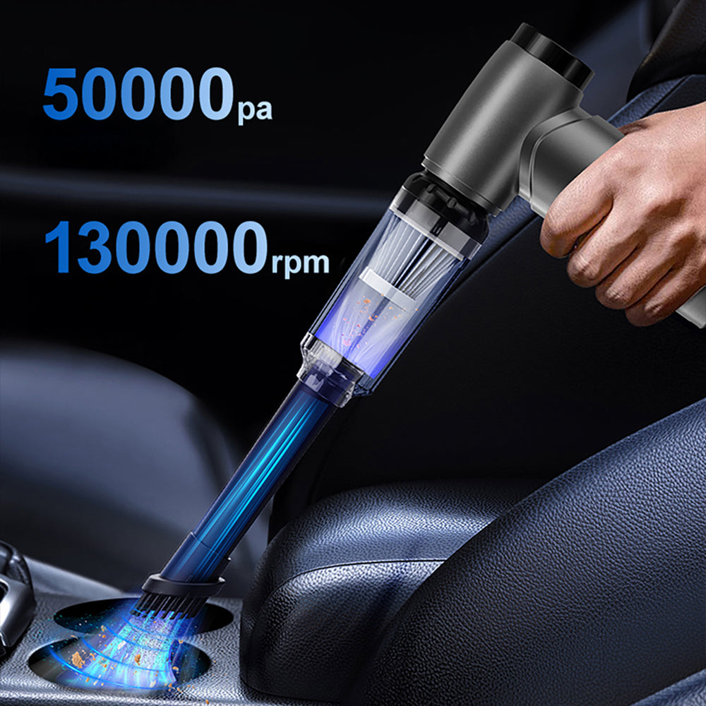 Wiwu Wi-FS015 Üfleme-Emme-Vakumlama ve Şişirme 5in1 50000PA Elektrikli Oto Araç Süpürgesi