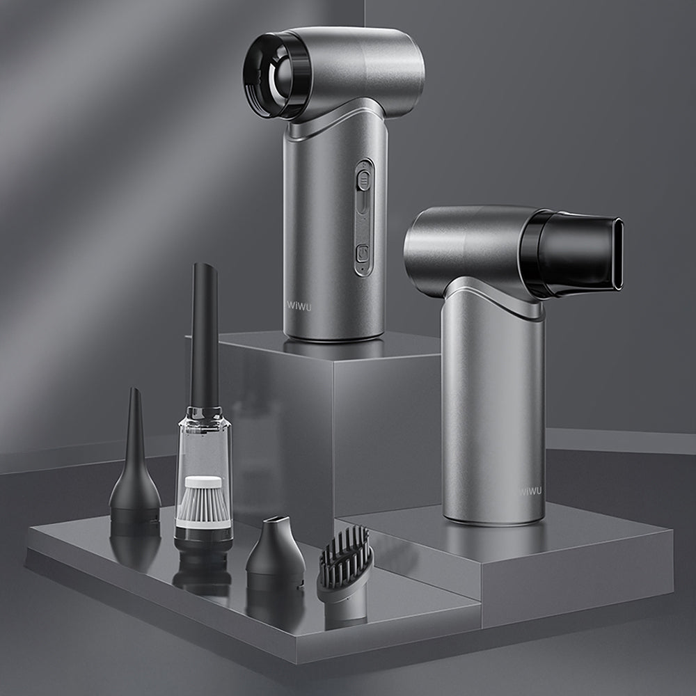 Wiwu Wi-FS015 Üfleme-Emme-Vakumlama ve Şişirme 5in1 50000PA Elektrikli Oto Araç Süpürgesi