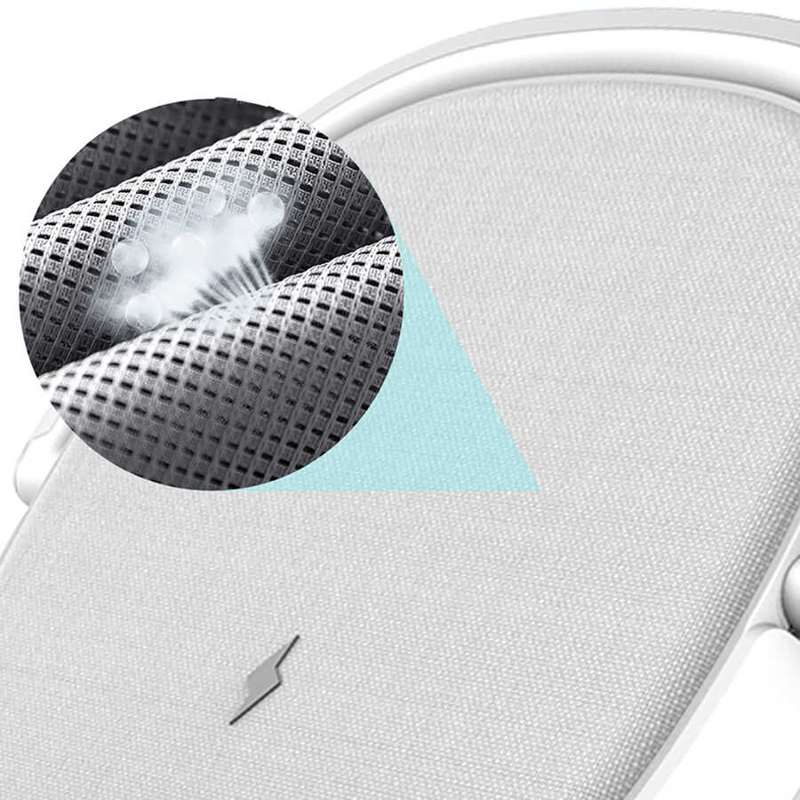 Wiwu Y1 Gece Lambalı Ve Kablosuz Şarj Standlı Bluetooth Speaker Hoparlör - 7