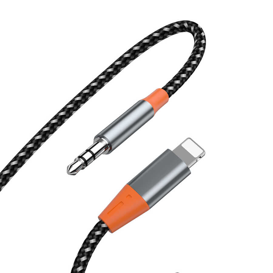 Wiwu YP06 Lightning To 3.5mm Aux Audio 1.2 Metre Ses Kablosu - 3