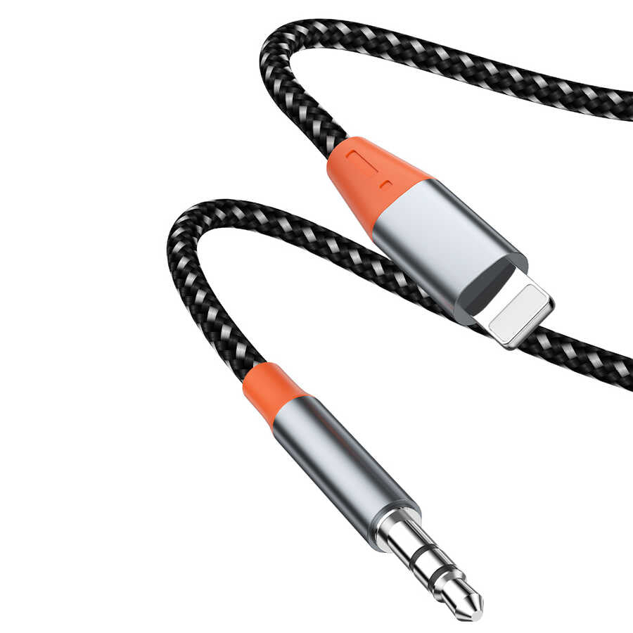 Wiwu YP06 Lightning To 3.5mm Aux Audio 1.2 Metre Ses Kablosu - 4