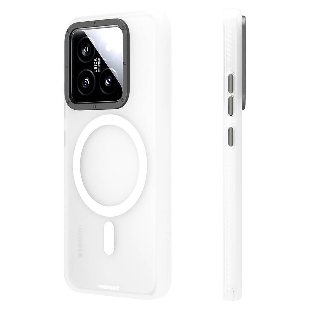 Youngkit Hidden Sand Serisi Xiaomi Mi 14 Magsafe Şarj Özellikli Telefon Kılıfı - 4