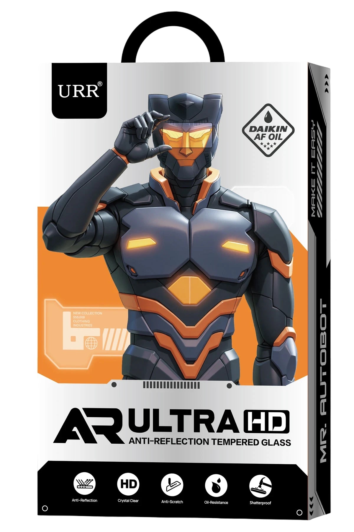 URR iPhone 17 Pro 3D Anti Reflection AR Ultra HD Cam Ekran Koruyucu