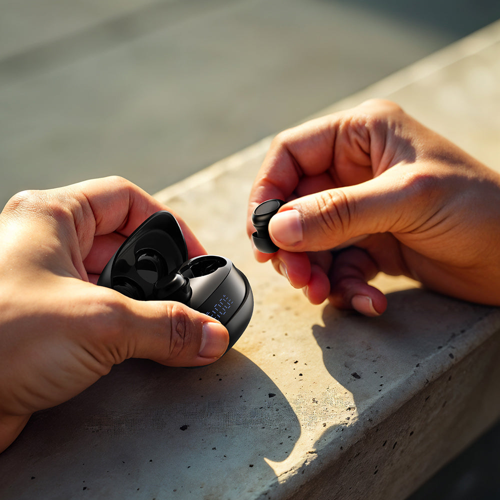 Amazingthing Amazsound Lite Dijital LED Göstergeli Kulak İçi v5.4 Bluetooth Kulaklık