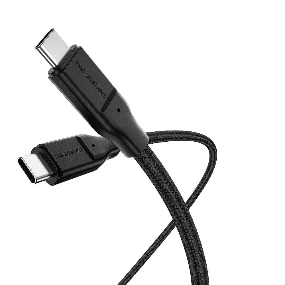 Amazingthing Magcord Serisi Magnetik Örgülü Tasarımlı Type-C to Type-C PD Data ve Şarj Kablosu 60W 1.2M - 1