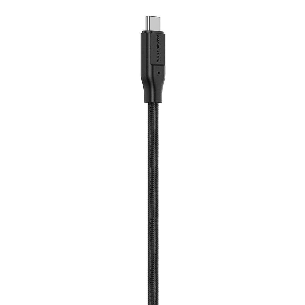 Amazingthing Magcord Serisi Magnetik Örgülü Tasarımlı Type-C to Type-C PD Data ve Şarj Kablosu 60W 1.2M - 4