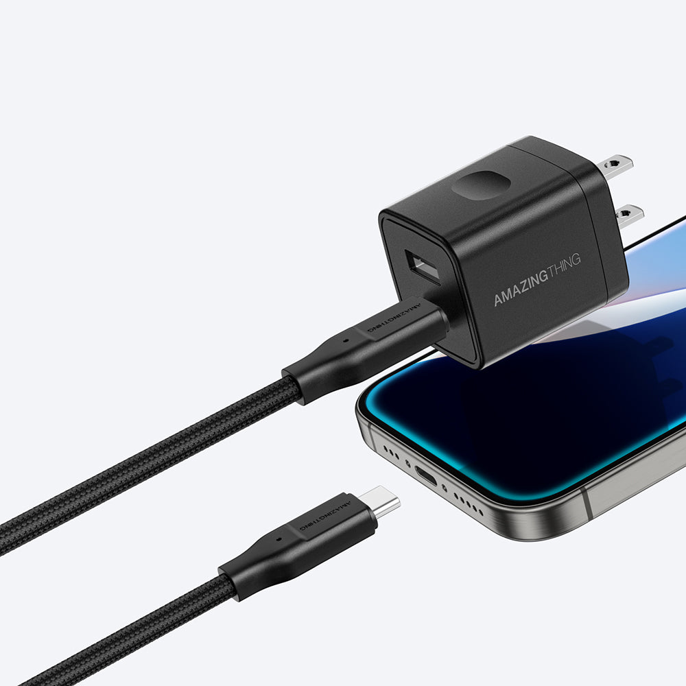 Amazingthing Magcord Serisi Magnetik Örgülü Tasarımlı Type-C to Type-C PD Data ve Şarj Kablosu 60W 1.2M - 9