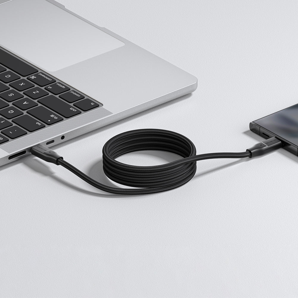 Amazingthing Magcord Serisi Magnetik Örgülü Tasarımlı Type-C to Type-C PD Data ve Şarj Kablosu 60W 1.2M - 11
