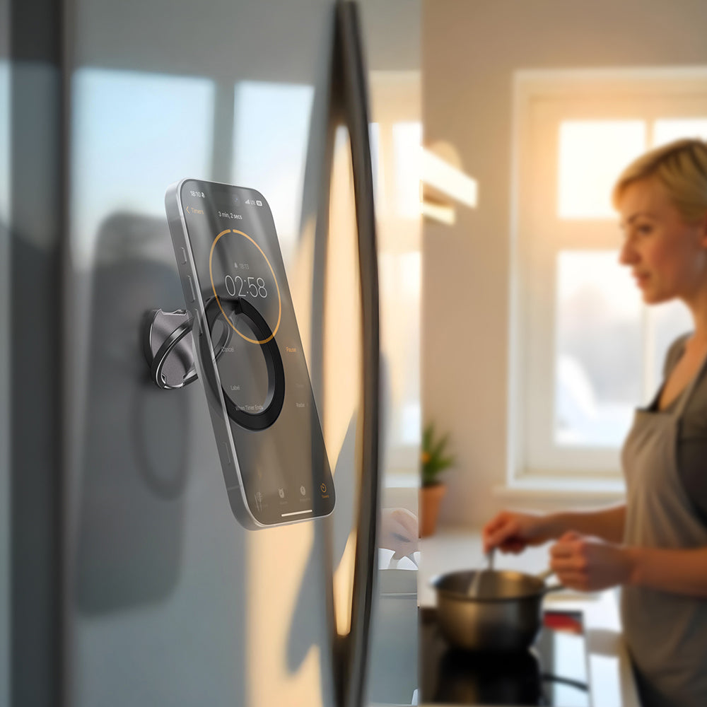 Amazingthing Magnetik 360 Derece Dönebilen Titan MagFlex Serisi Parmak Ring Stand