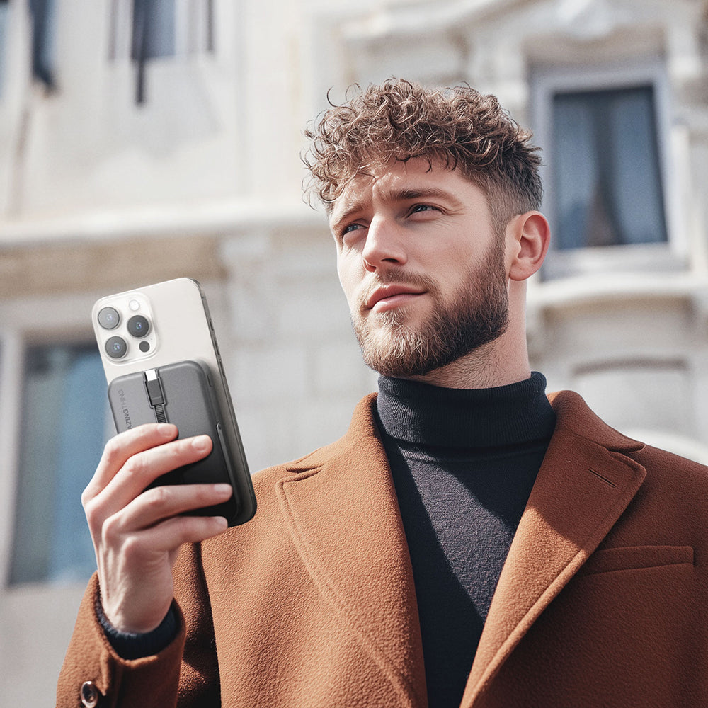 Amazingthing Thunder Go Akıllı Saat Kablosuz Şarj Özellikli PD 22.5W Standlı 15W 10000mAh Kablosuz Powerbank