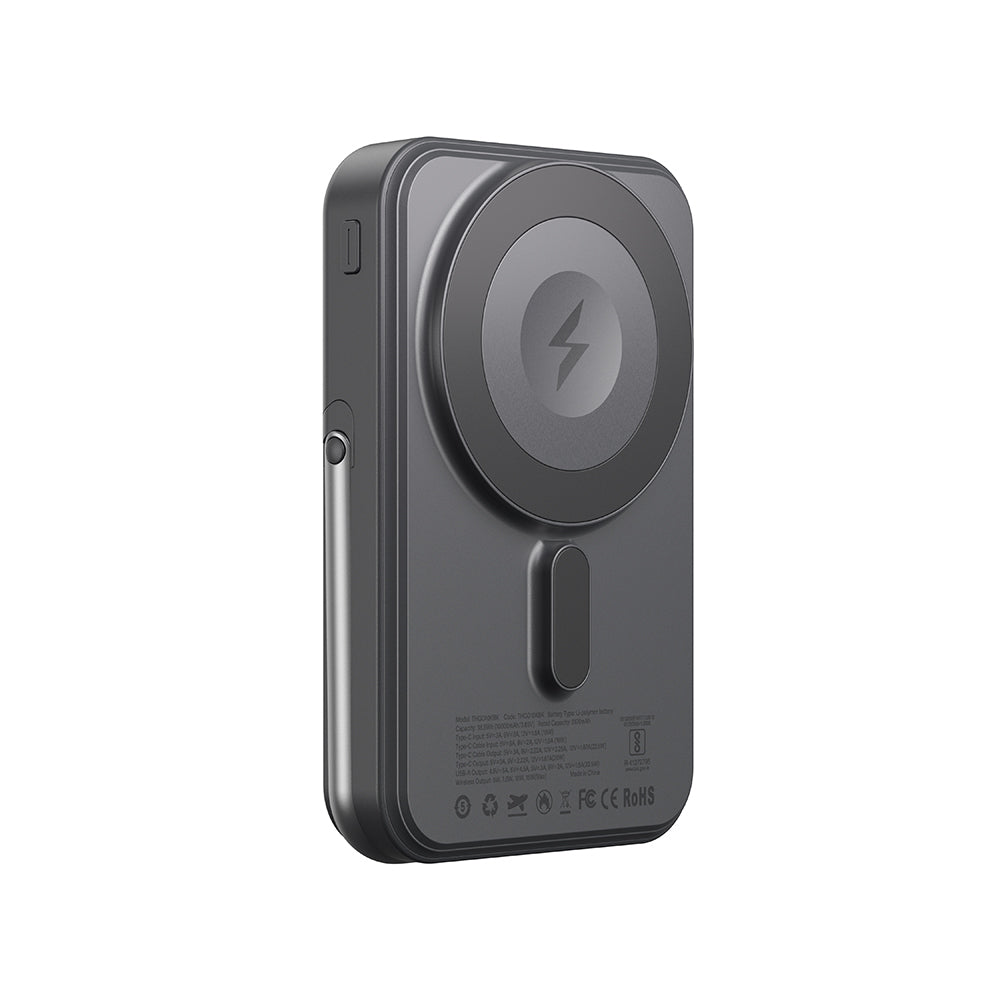 Amazingthing Thunder Go Akıllı Saat Kablosuz Şarj Özellikli PD 22.5W Standlı 15W 10000mAh Kablosuz Powerbank
