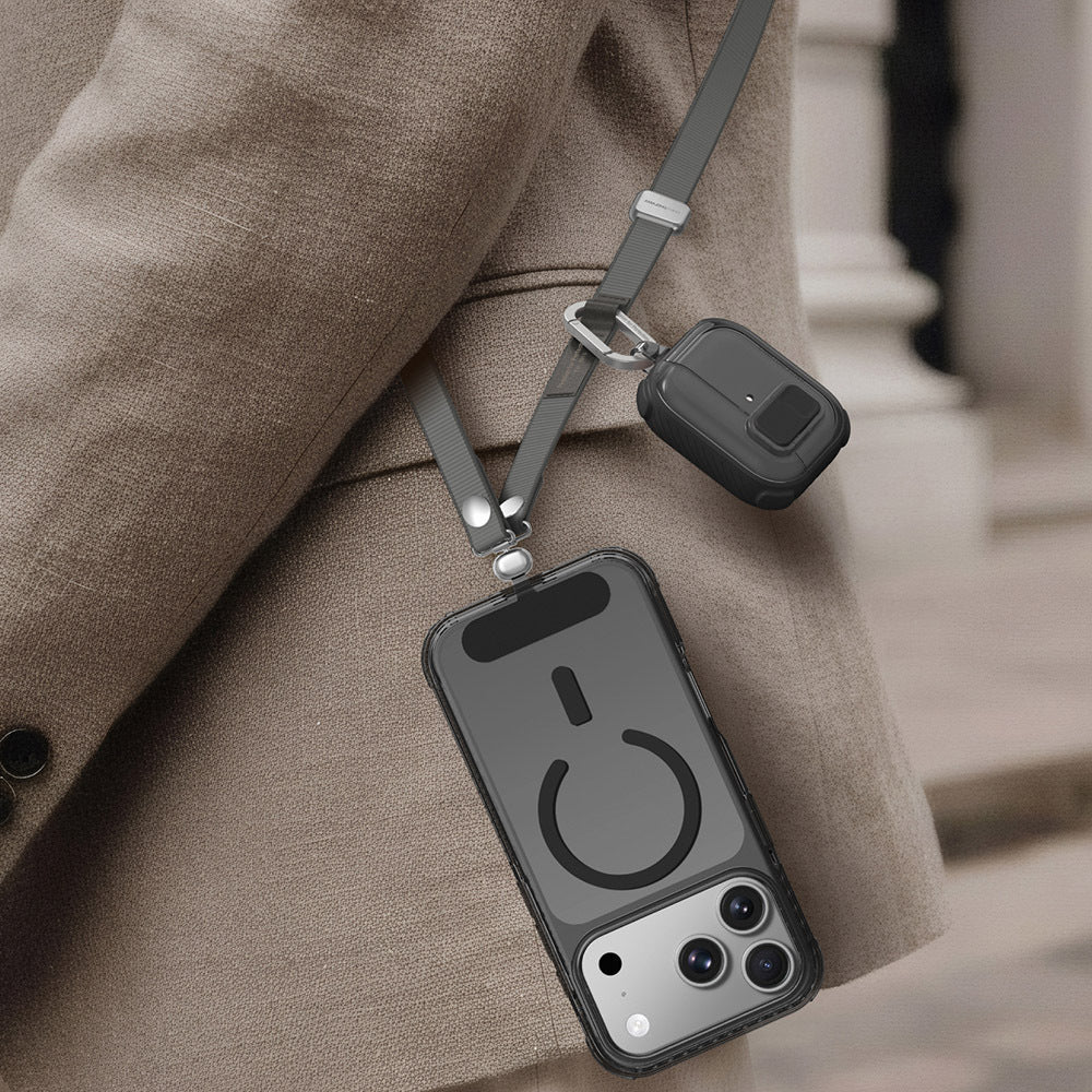 Amazingthing Titan Serisi Ayarlanabilir Manyetik Tasarımlı Telefon ve AirPods Boyun Askı İpi