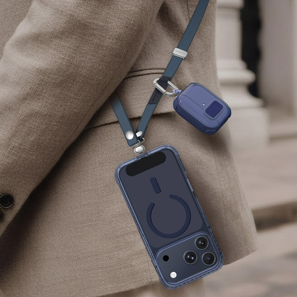 Amazingthing Titan Serisi Ayarlanabilir Manyetik Tasarımlı Telefon ve AirPods Boyun Askı İpi