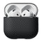 Pitaka Ultra-Slim Classic Serisi Airpods 4 1500D Aramid Fiber Black-Grey Twill Kılıf