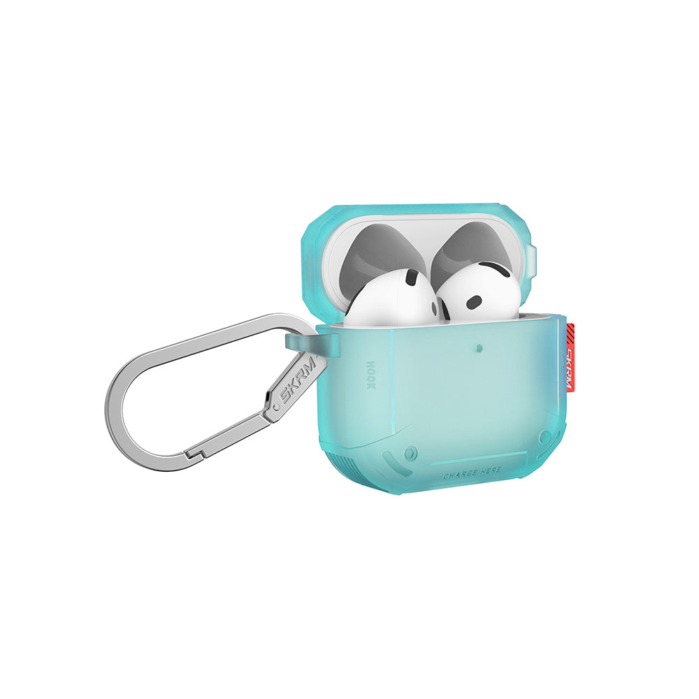Skinarma Mecha Airpods 4 Kılıf Airbagli Yivli Köşe Tasarımlı 360 Derece Tam Koruma CE Airpods Kılıf