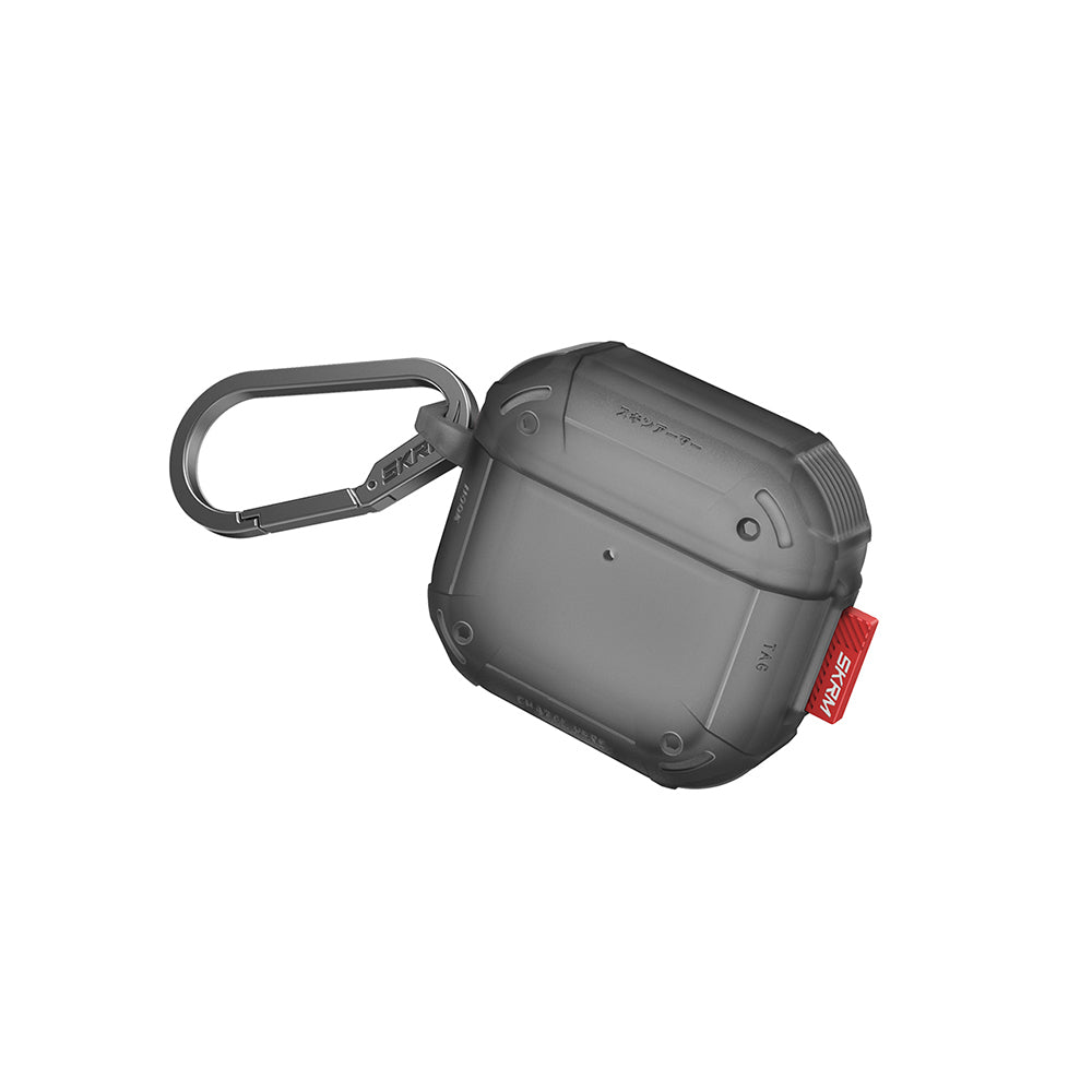 Skinarma Mecha Airpods 4 Kılıf Airbagli Yivli Köşe Tasarımlı 360 Derece Tam Koruma CE Airpods Kılıf