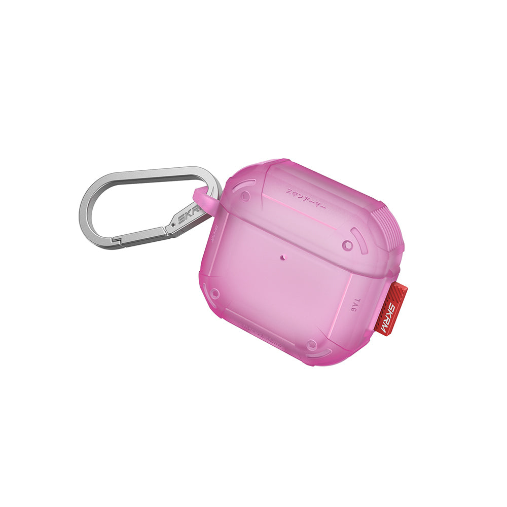 Skinarma Mecha Airpods 4 Kılıf Airbagli Yivli Köşe Tasarımlı 360 Derece Tam Koruma CE Airpods Kılıf