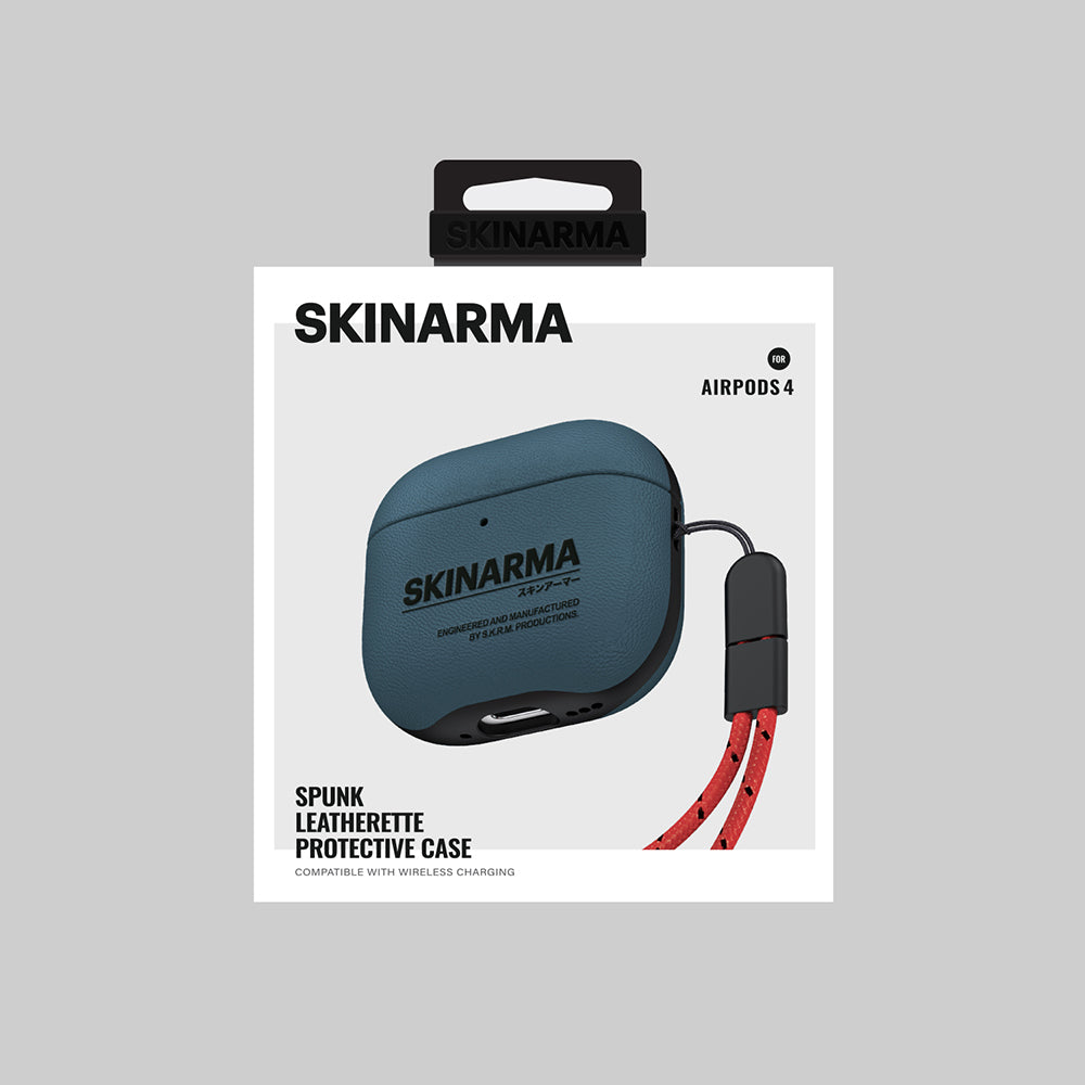 Skinarma Airpods 4 Kılıf PU Deri Tasarım Spunk Kılıf