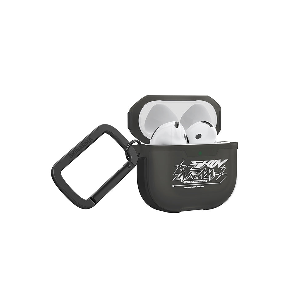 Skinarma Airpods 4 Kılıf Transparan Mat Tasarım Kinzoku Kılıf