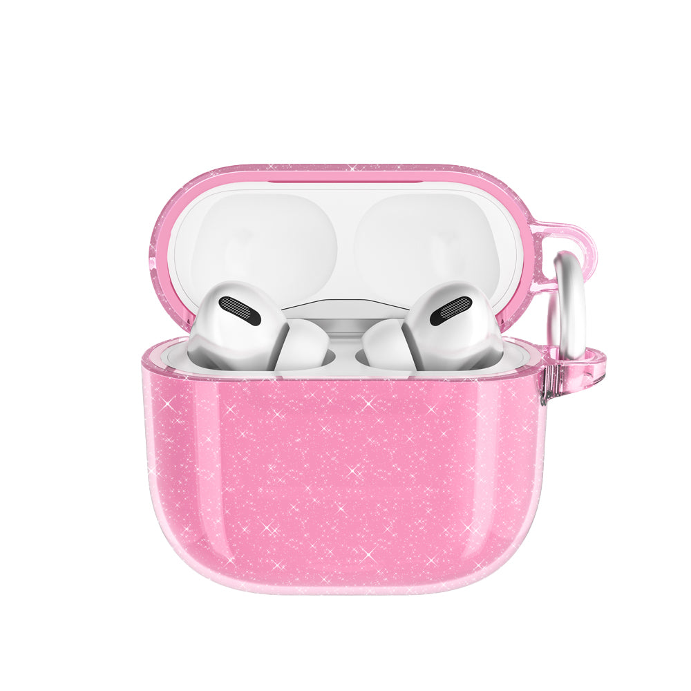 Cepax Airpods 4 Allstar Airbag 32 Parlayan Simli Saydam Renkli Kılıf