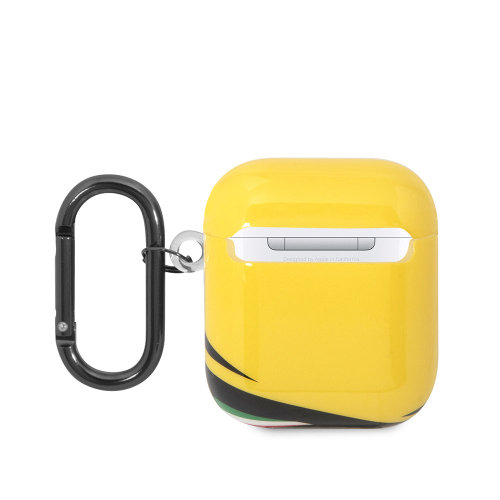 Ferrari Airpods Orjinal Lisanslı IML Baskılı Klasik Logolu TPU Kılıf
