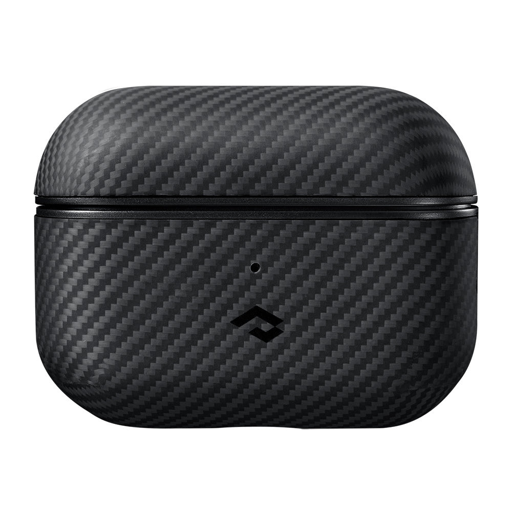 Pitaka Classic Serisi Airpods Pro 2 Kılıf 600D Aramid Fiber Black-Grey Twill Kılıf