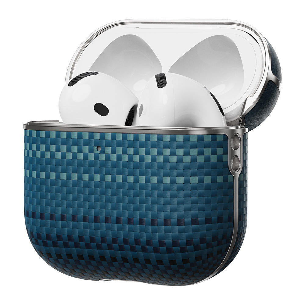 Pitaka Tactile Woven Sunset-Moonrise Serisi Airpods Pro 2 Aramid Fiber Sunset Kılıf
