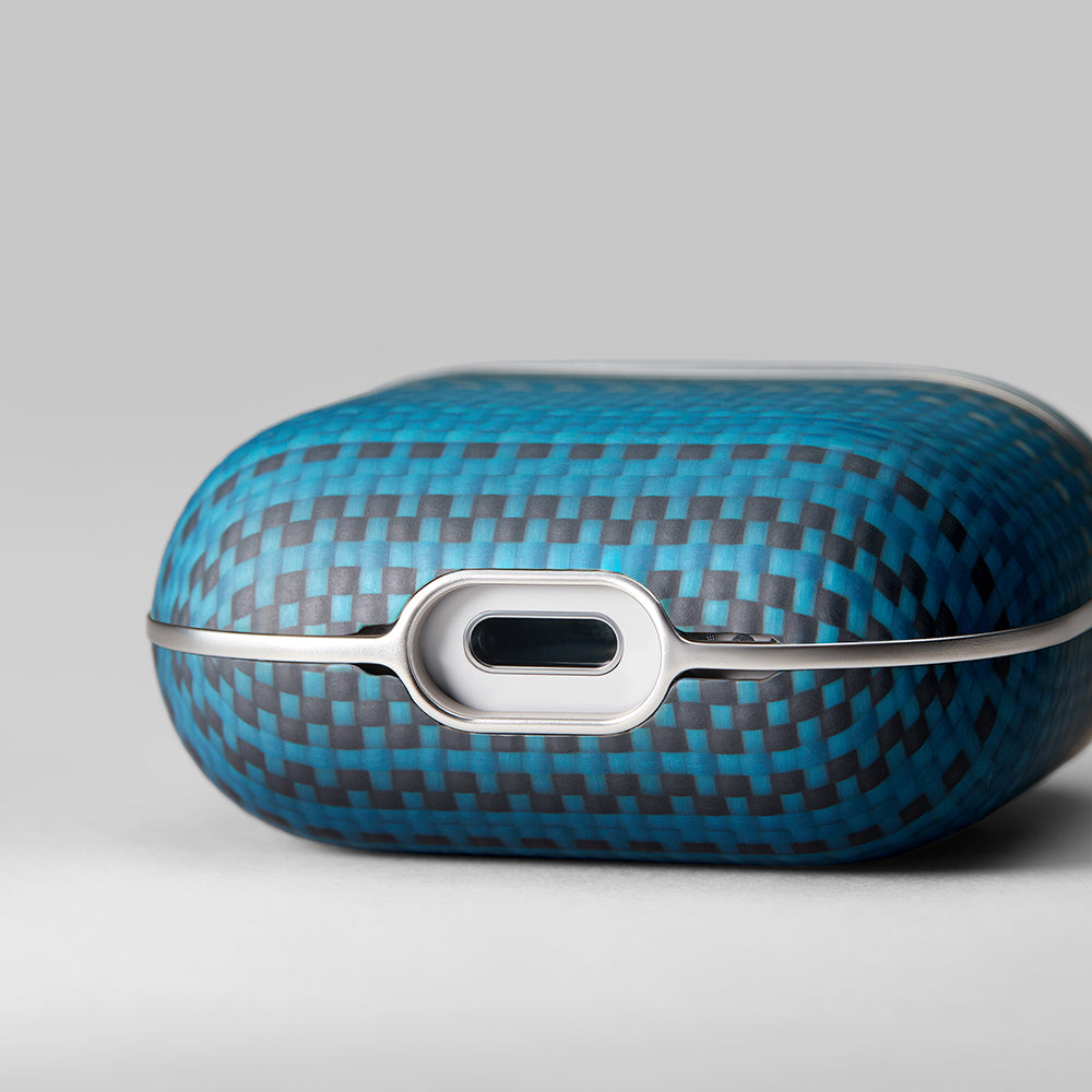 Pitaka Tactile Woven Sunset-Moonrise Serisi Airpods Pro 2 Aramid Fiber Sunset Kılıf