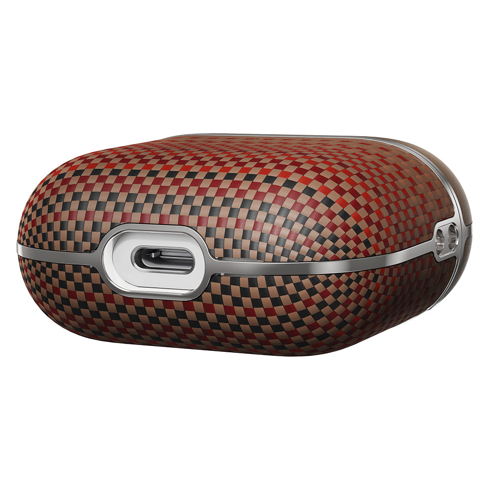 Pitaka Tactile Woven Sunset-Moonrise Serisi Airpods Pro 2 Aramid Fiber Sunset Kılıf