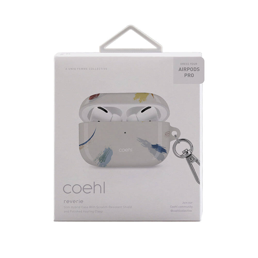 Coehl Reverie Airpods Pro Fırça Boya Desenli Kılıf
