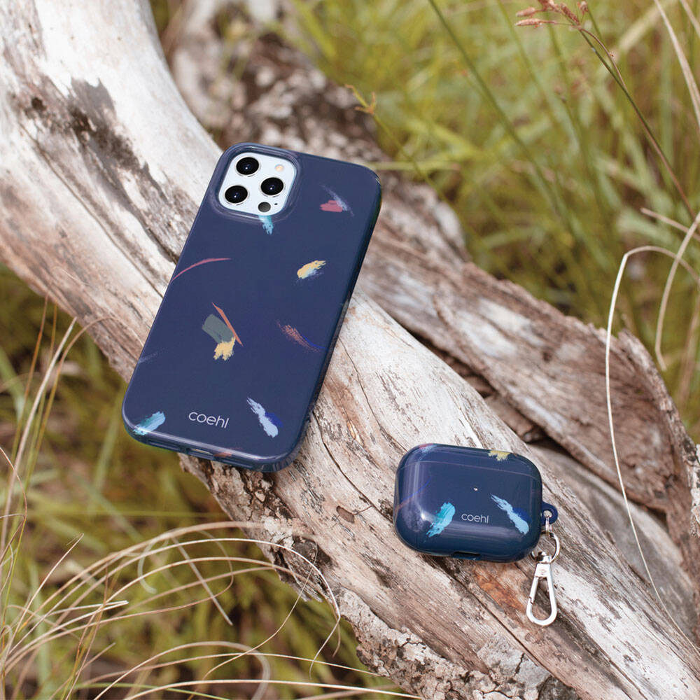Coehl Reverie Airpods Pro Fırça Boya Desenli Kılıf