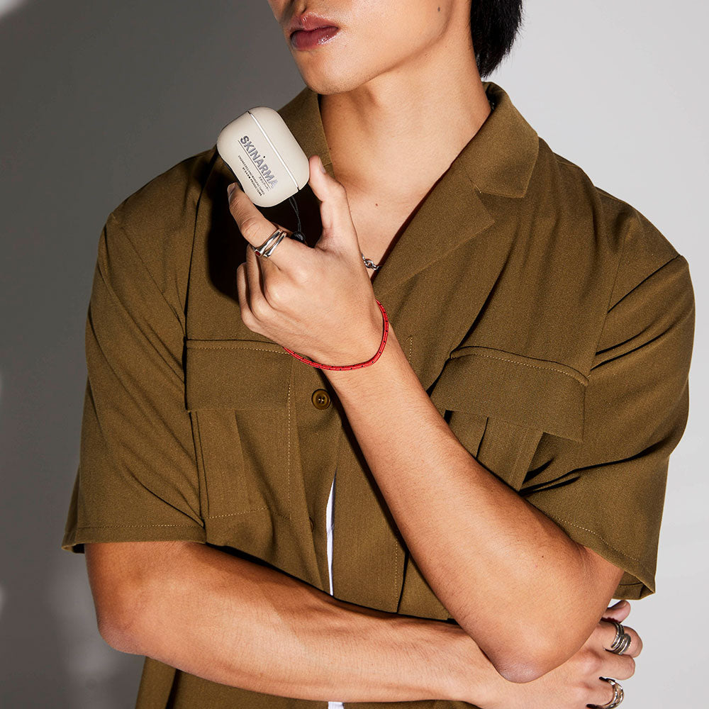 SkinArma Airpods Pro 2 PU Deri Tasarım Spunk Kılıf