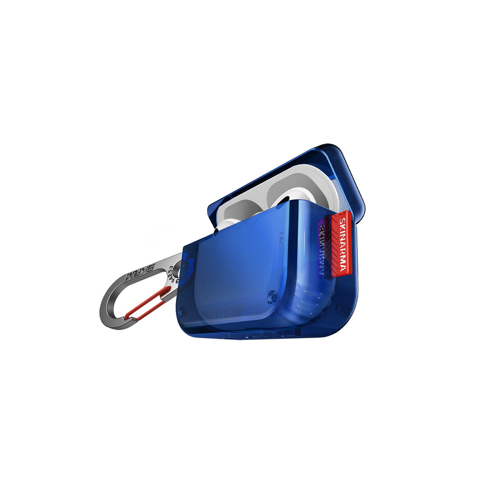 SkinArma Airpods Pro 2 Şeffaf Renkli Airbagli Tasarım Saido Kılıf