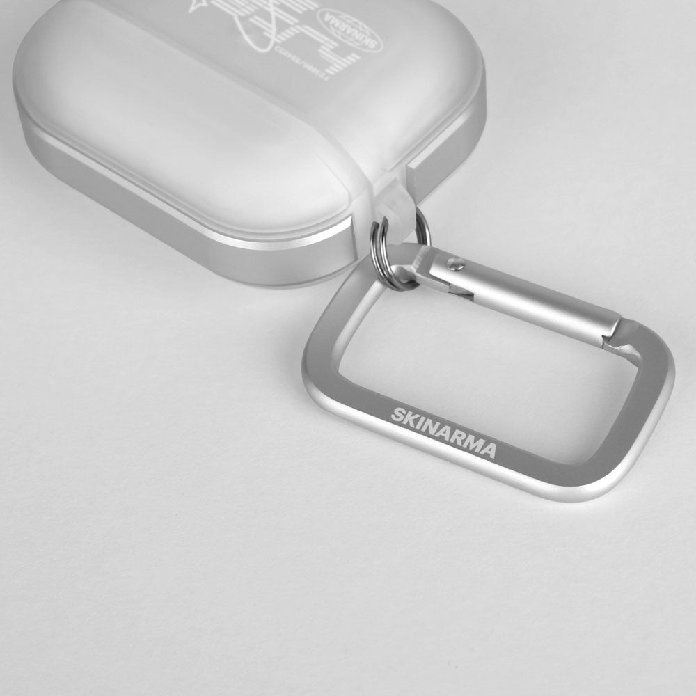 SkinArma Airpods Pro 2 Kılıf Transparan Mat Tasarım Kinzoku Kılıf