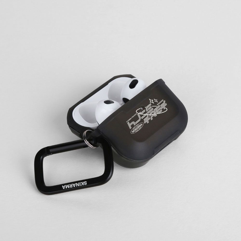 SkinArma Airpods Pro 2 Kılıf Transparan Mat Tasarım Kinzoku Kılıf