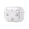 Cepax Airpods Pro 2 Airbag 44 Airbag Tasarımlı Simli Şeffaf Kutup Kılıf