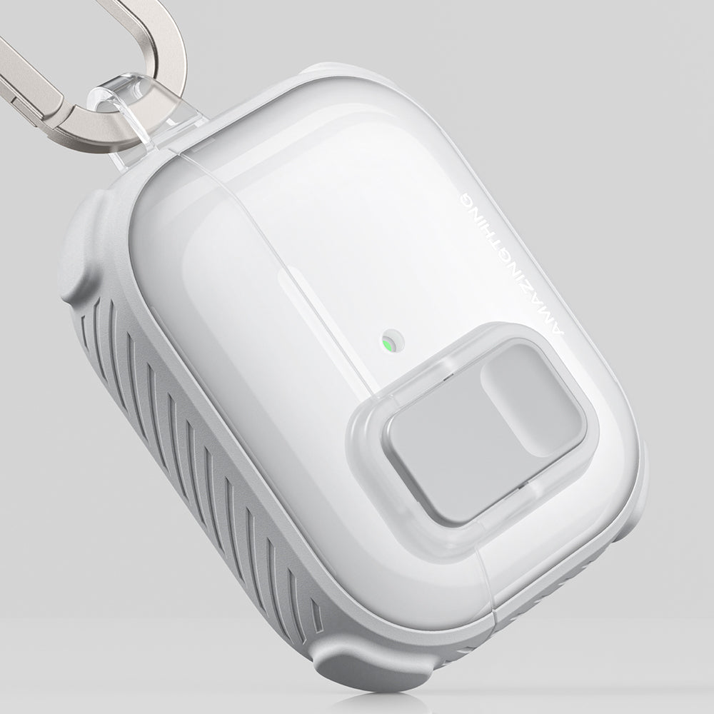Amazingthing Airpods Pro 3 Kilit Tasarımlı Airbagli Titan Pro Serisi Kılıf