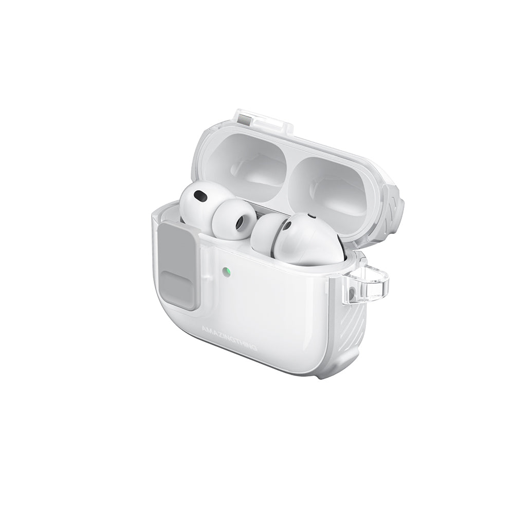 Amazingthing Airpods Pro 3 Kilit Tasarımlı Airbagli Titan Pro Serisi Kılıf