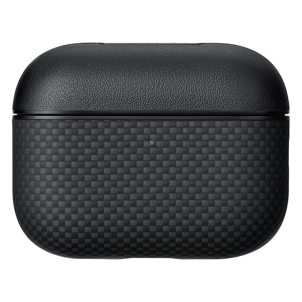 Pitaka Ultra-Slim Classic Serisi Airpods Pro 3 1500D Aramid Fiber Black-Grey Twill Kılıf