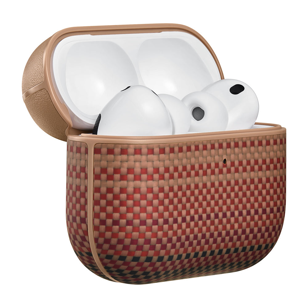 Pitaka Tactile Woven Sunset-Moonrise Serisi Airpods Pro 3 Aramid Fiber Kılıf
