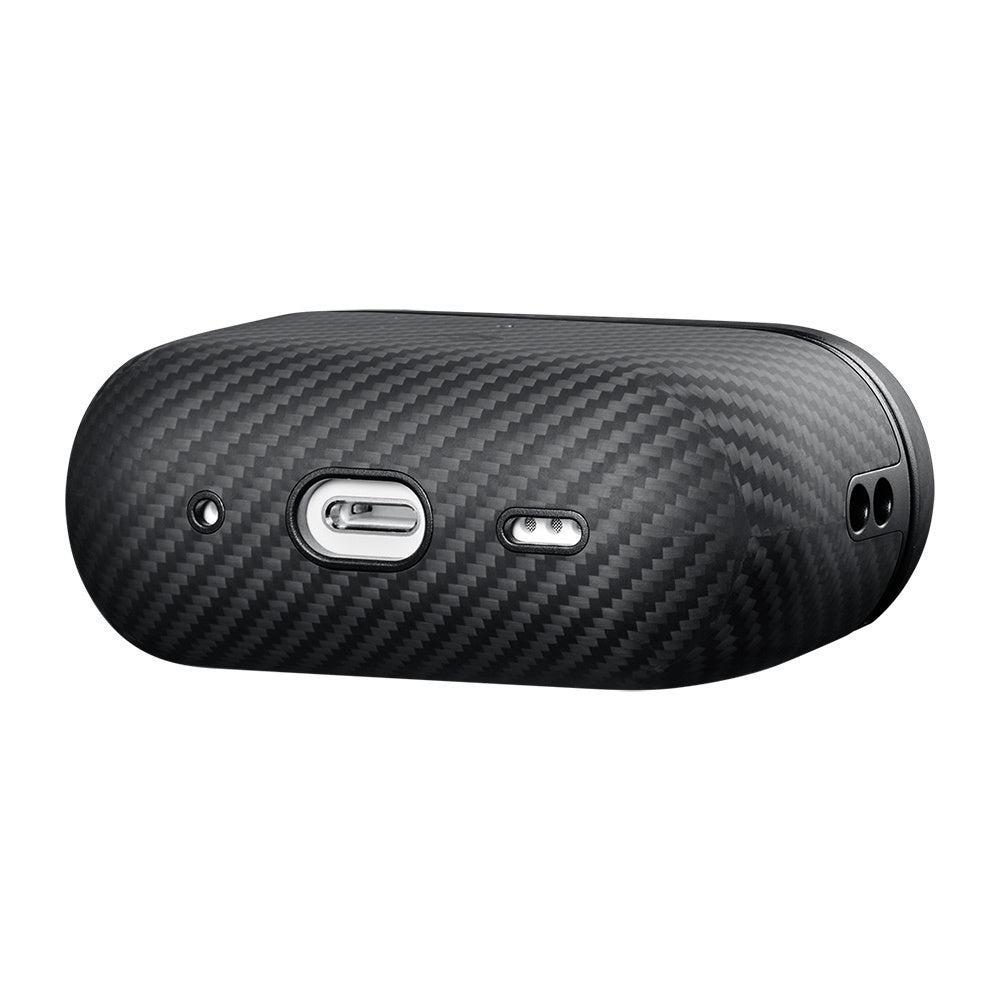Pitaka Classic Serisi Airpods Pro Kılıf 600D Aramid Fiber Black-Grey Twill Kılıf