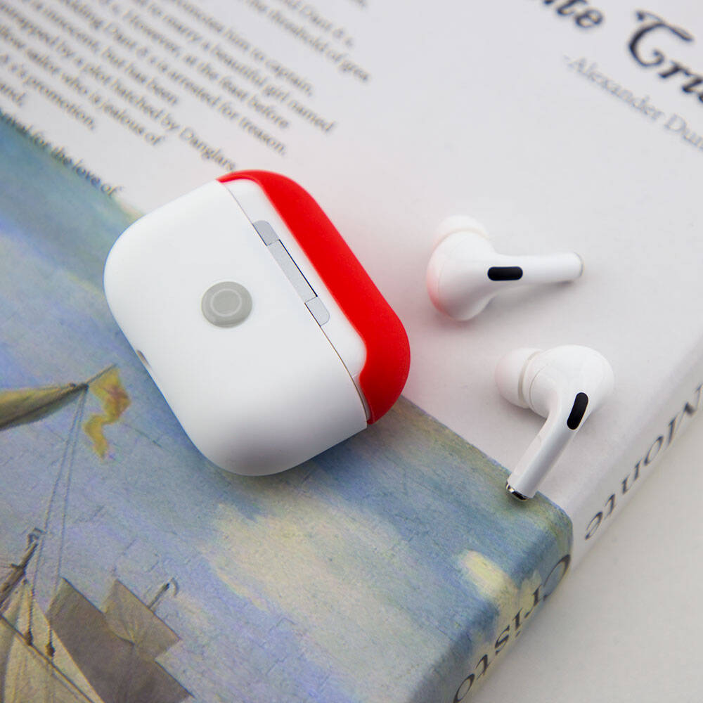 Switcheasy Colors Airpods Pro Boyun Askılı Parlayan Düğmeli Lisanslı Silikon Kılıf